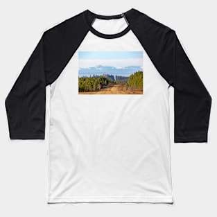 Forestry Road to Nowhere Baseball T-Shirt